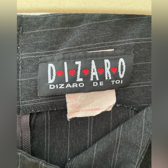 Vintage tailored grey mini dress 90s - Picture 2 of 3